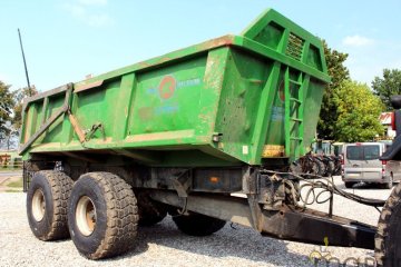 Przyczepa ciężarowa Alsaco , do kruszyw, mulda, hardox, 20t.