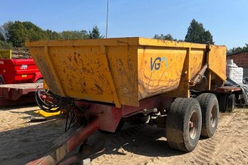 Przyczepa rolnicza VGM GD18 (SKORUPA) ładowność 18 ton, 2007 rok,