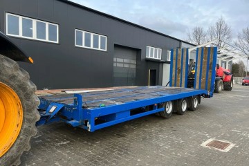 Niskopodwozie | 3 Osie | Hydrauliczne najazdy |Dobry Stan |