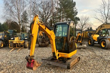 JCB 8018 | MINIKOPARKA | 1,8 tony | 2014 rok | lemiesz