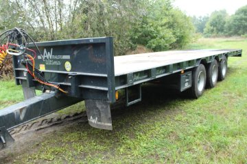 PRZYCZEPA NISKOPODWOZIOWA | najazd | 2020 rok | abs |